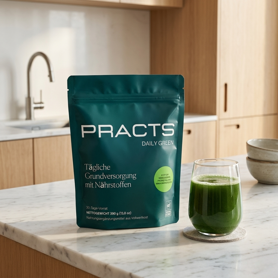 PRACTS Daily Green Powder Supplements-SE